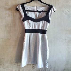 FRENCH CONNECTION / Grey Jersey Dress / Size 0